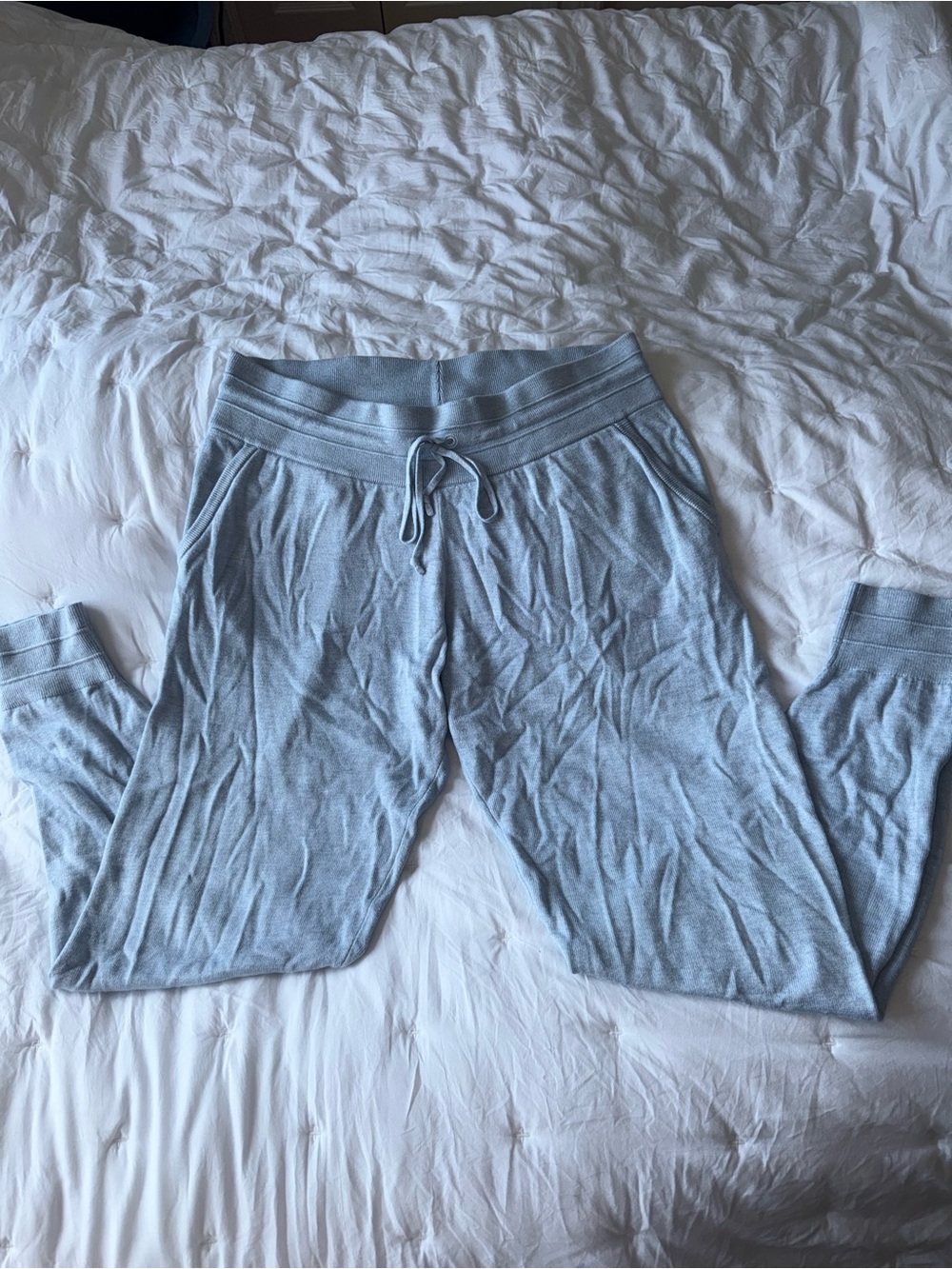 Lululemon Apres Your Way Knit Jogger in Heathered Starlight Blue - Picture 5 of 7